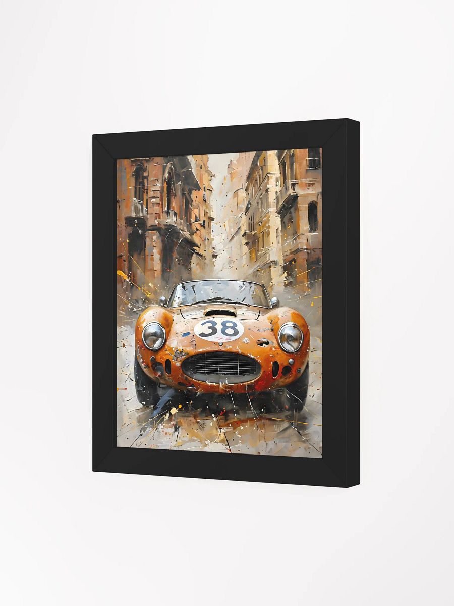 Vibrant Urban Speedster Framed Poster product image (4)