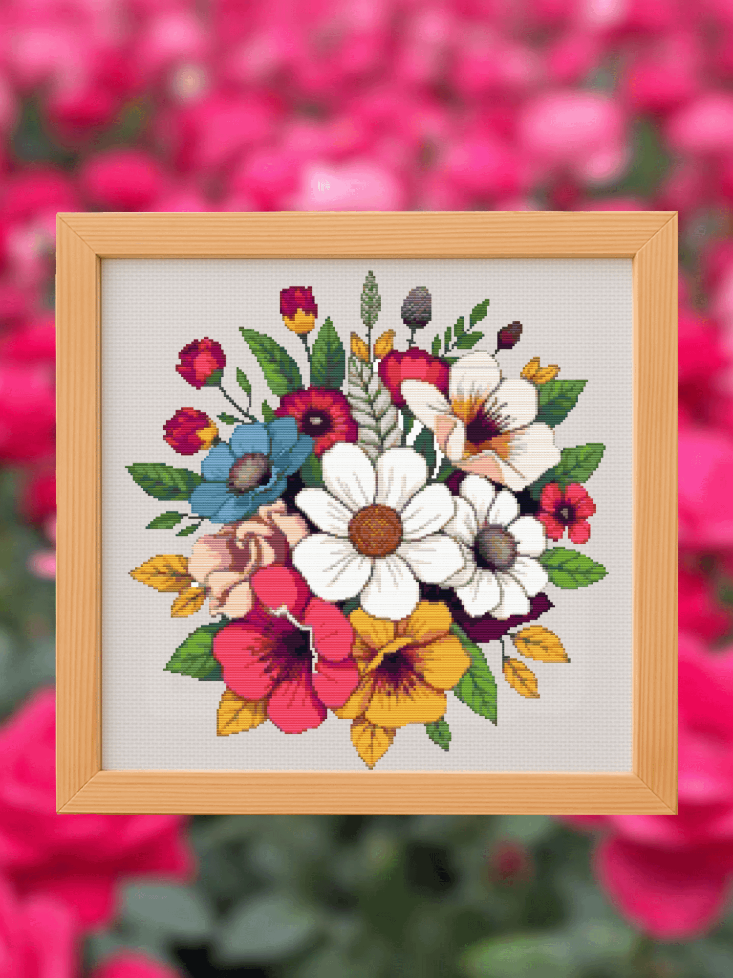 Summer Bouquet Cross Stitch Pattern product image (1)