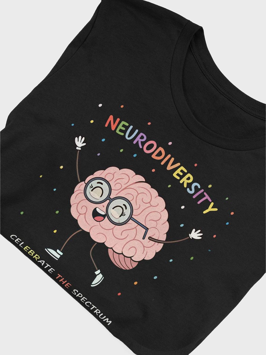 Neurodiversity Celebrate the Spectrum Brain Autism Awareness T-Shirt | Inclusion & Acceptance Tee | Autistic Pride Shirt product image (5)