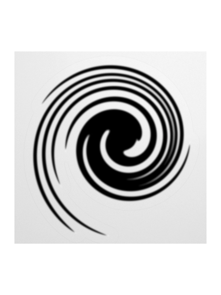 ALESSA GILLESPIE - 'Spiraling' Logo Sticker product image (3)