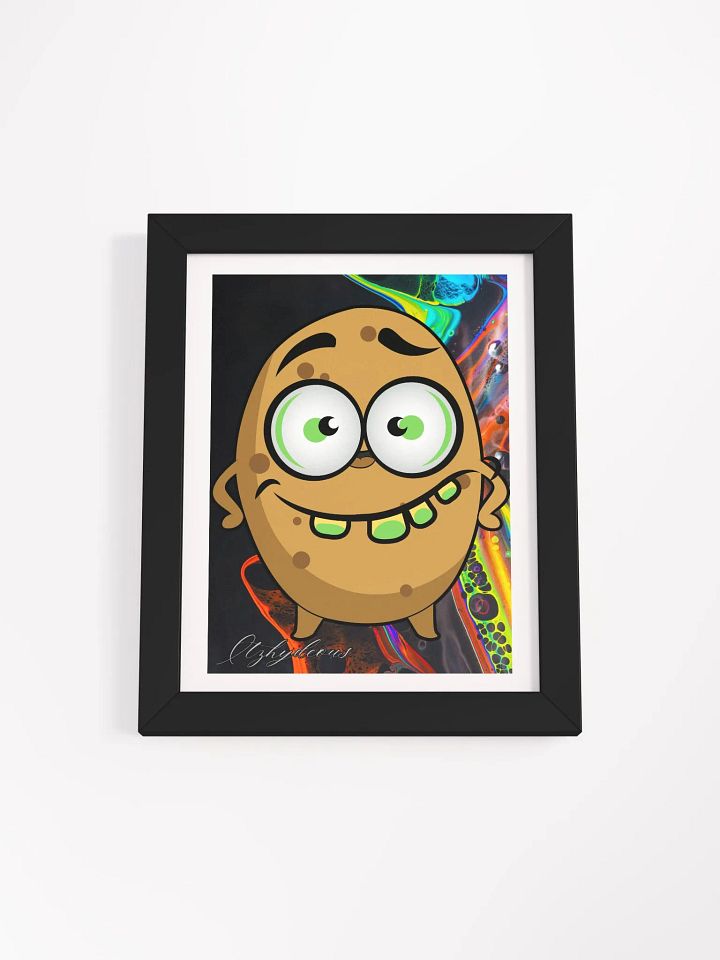 Cheerful Potato Framed Poster product image (1)