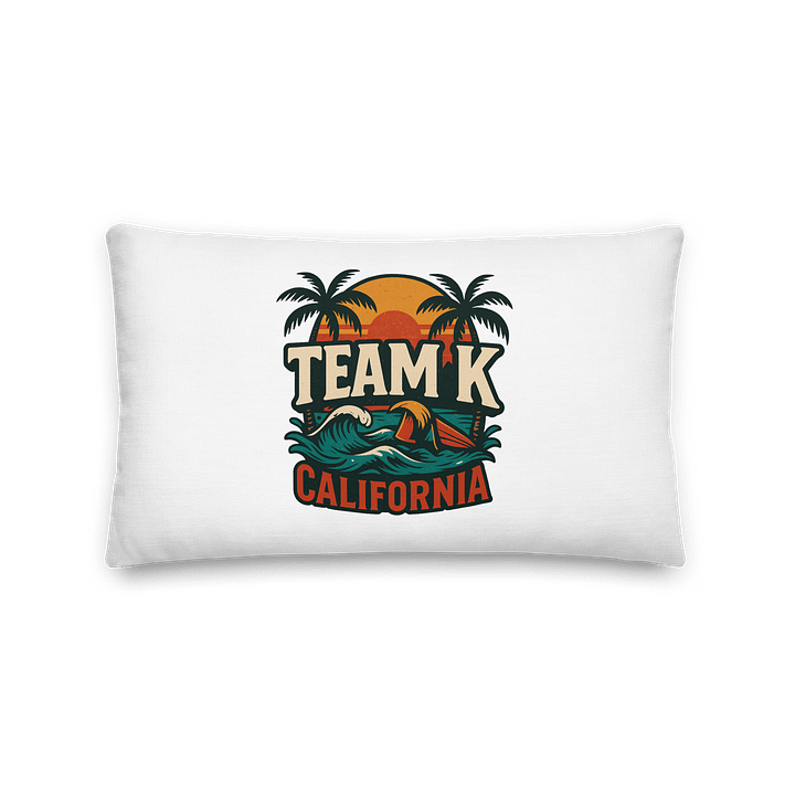 TEAM K CALIFORNIA Pillow product image (2)