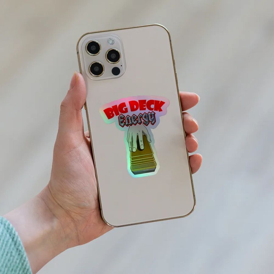 Big Deck Energy Red Sticker product image (8)