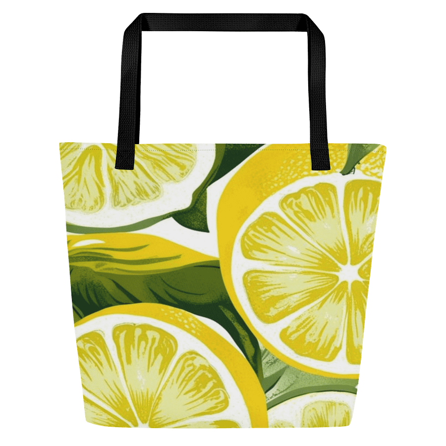 Citrus Splash Large Tote Bag product image (7)