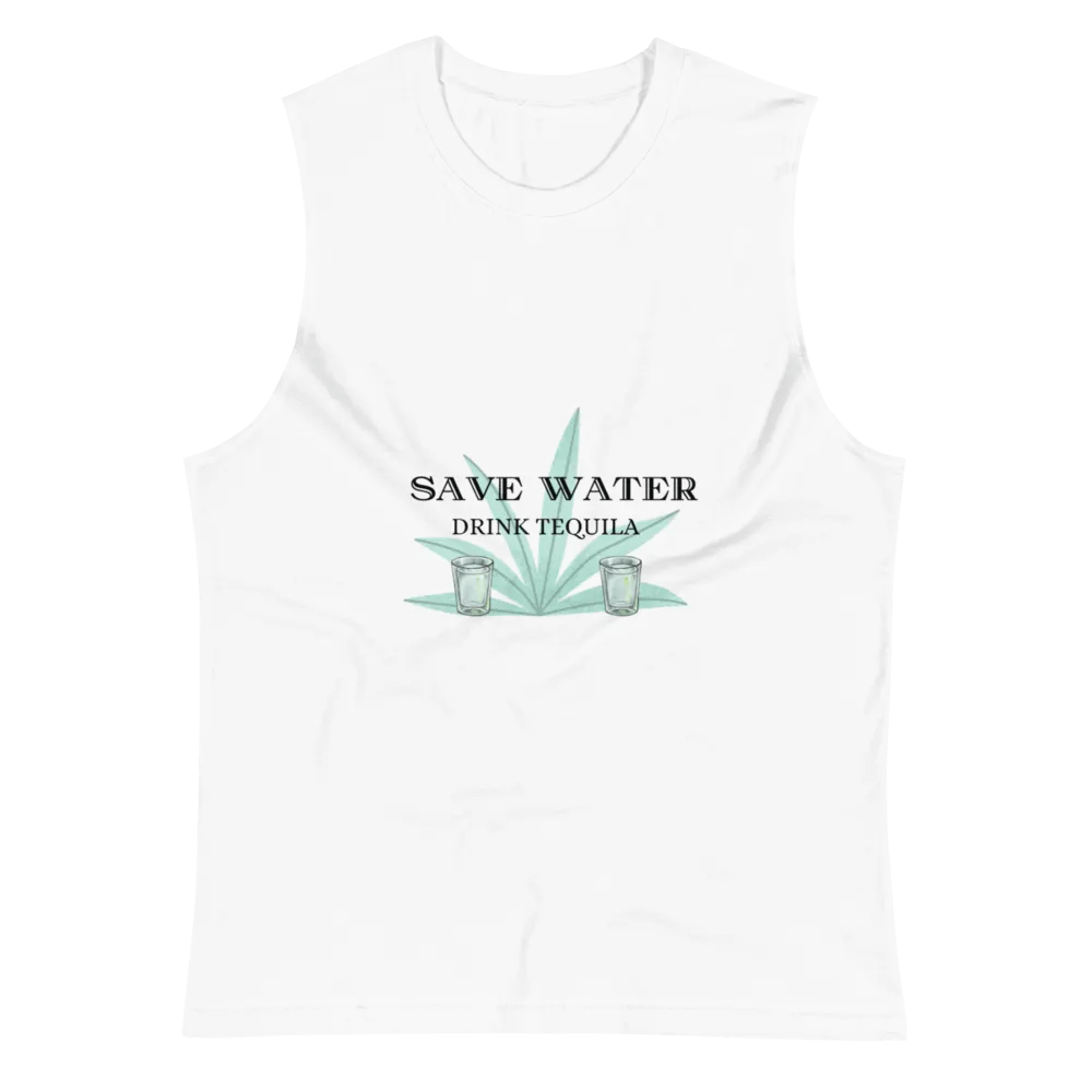 Save Water Muscle Tee product image (3)