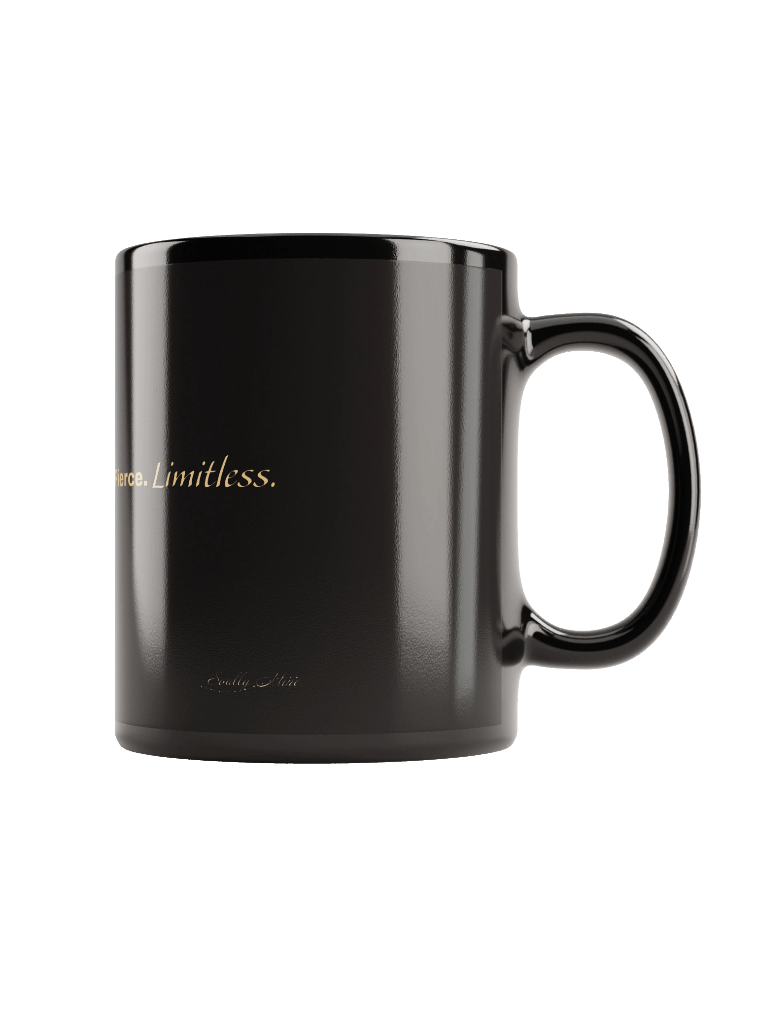 Soully Mine- GOLD PRINT Moving Forward. Free. Fierce. Limitless Mug product image (4)