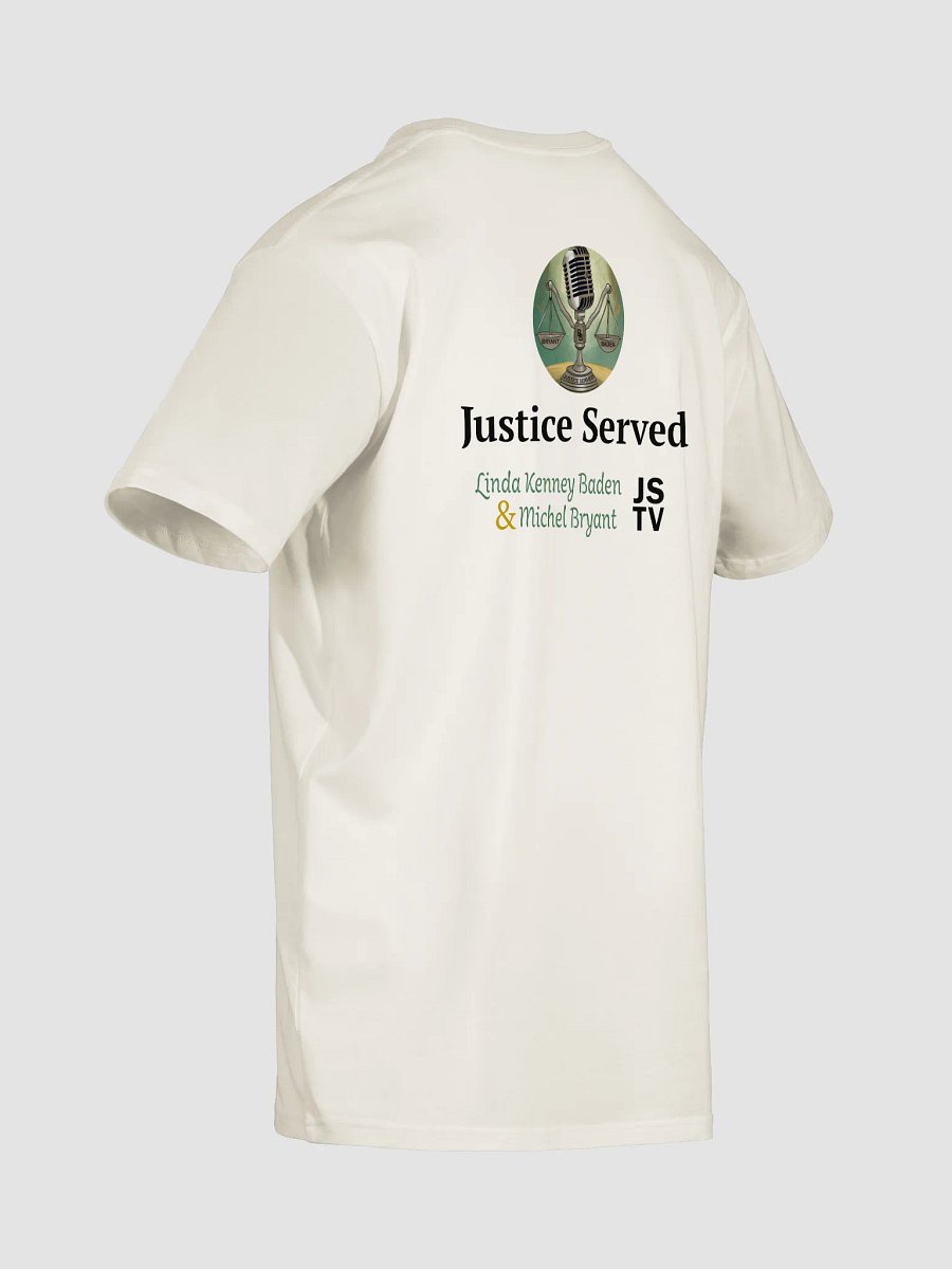 Justice Served TV T-Shirt - Unisex product image (8)