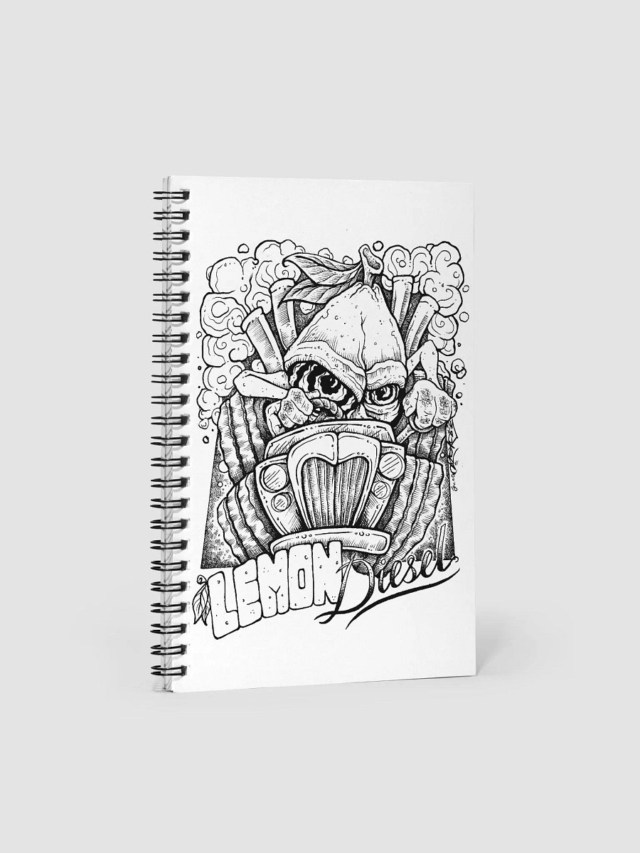 Lemon Diesel Spiral Notebook product image (1)