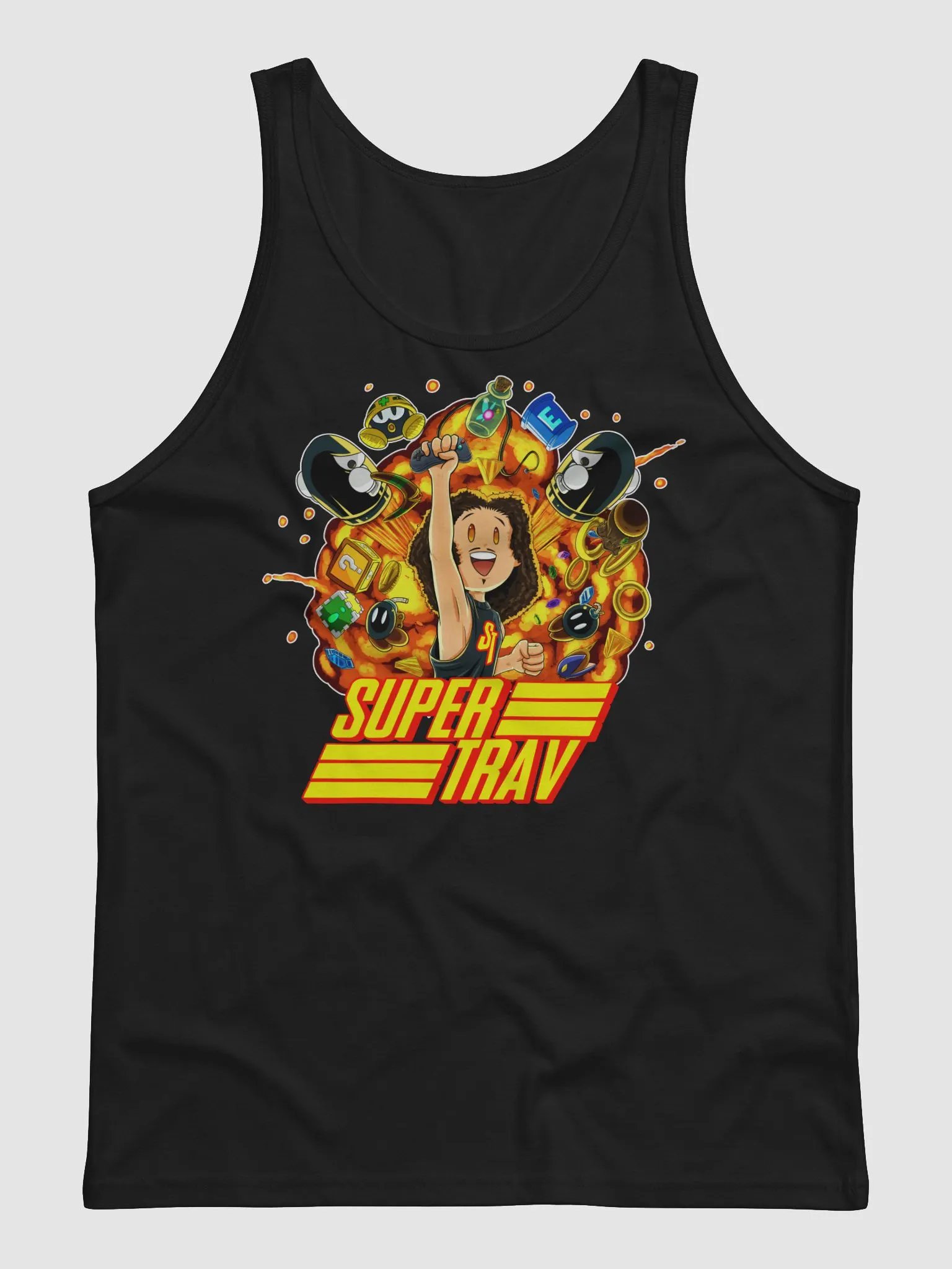 SuperTrav Logo Tank w/ Name product image (1)