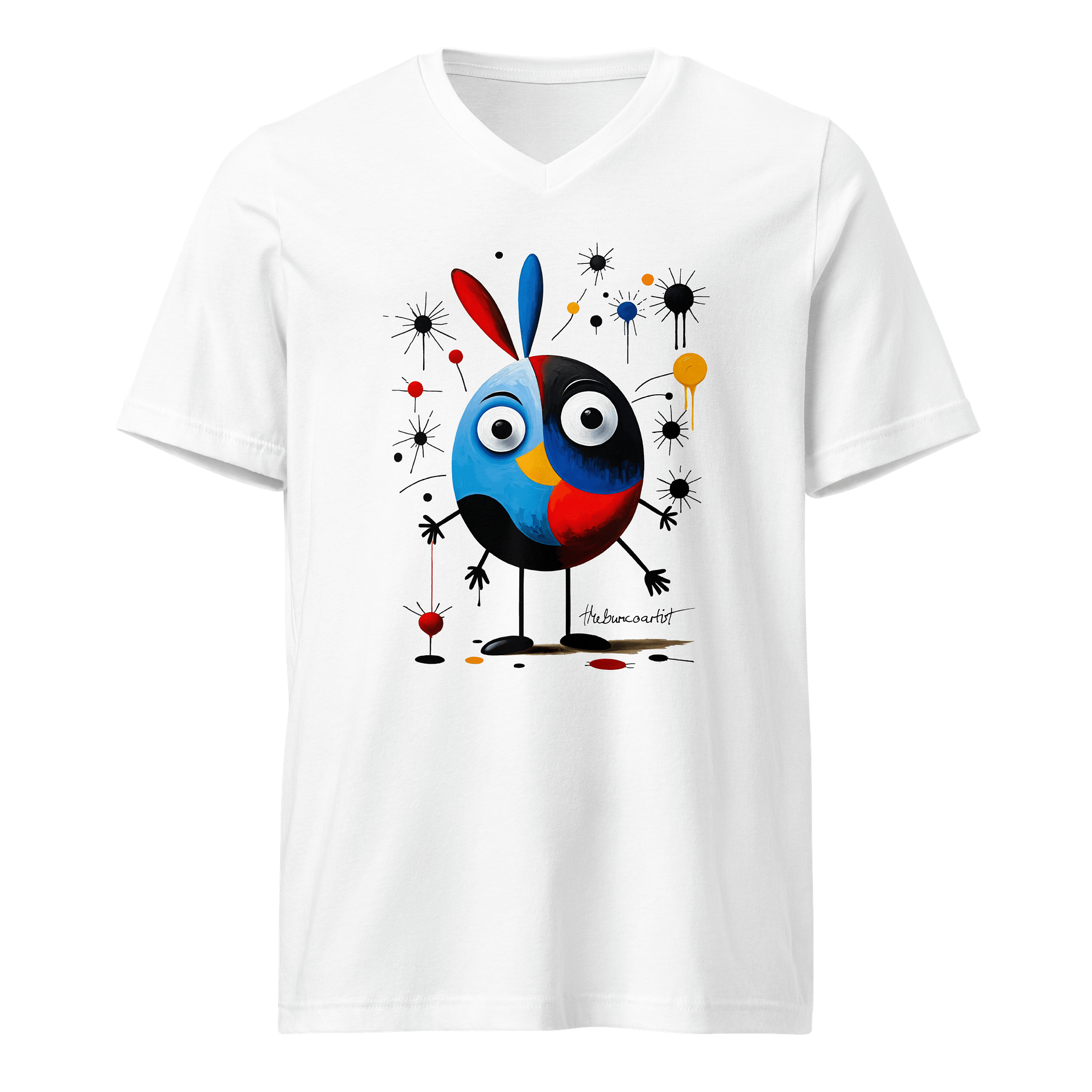 Bella+Canvas Short Sleeve V-Neck Jersey T-Shirt product image (1)