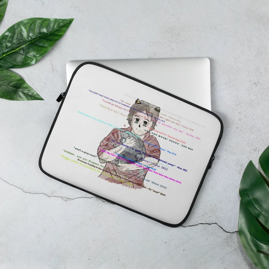 Nova with Lily & quotes laptop cover product image (3)