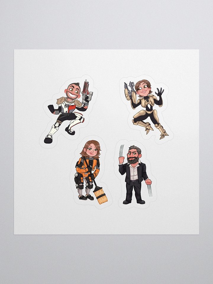 Sticker Toons - Destiny and Logan Wolverine product image (1)