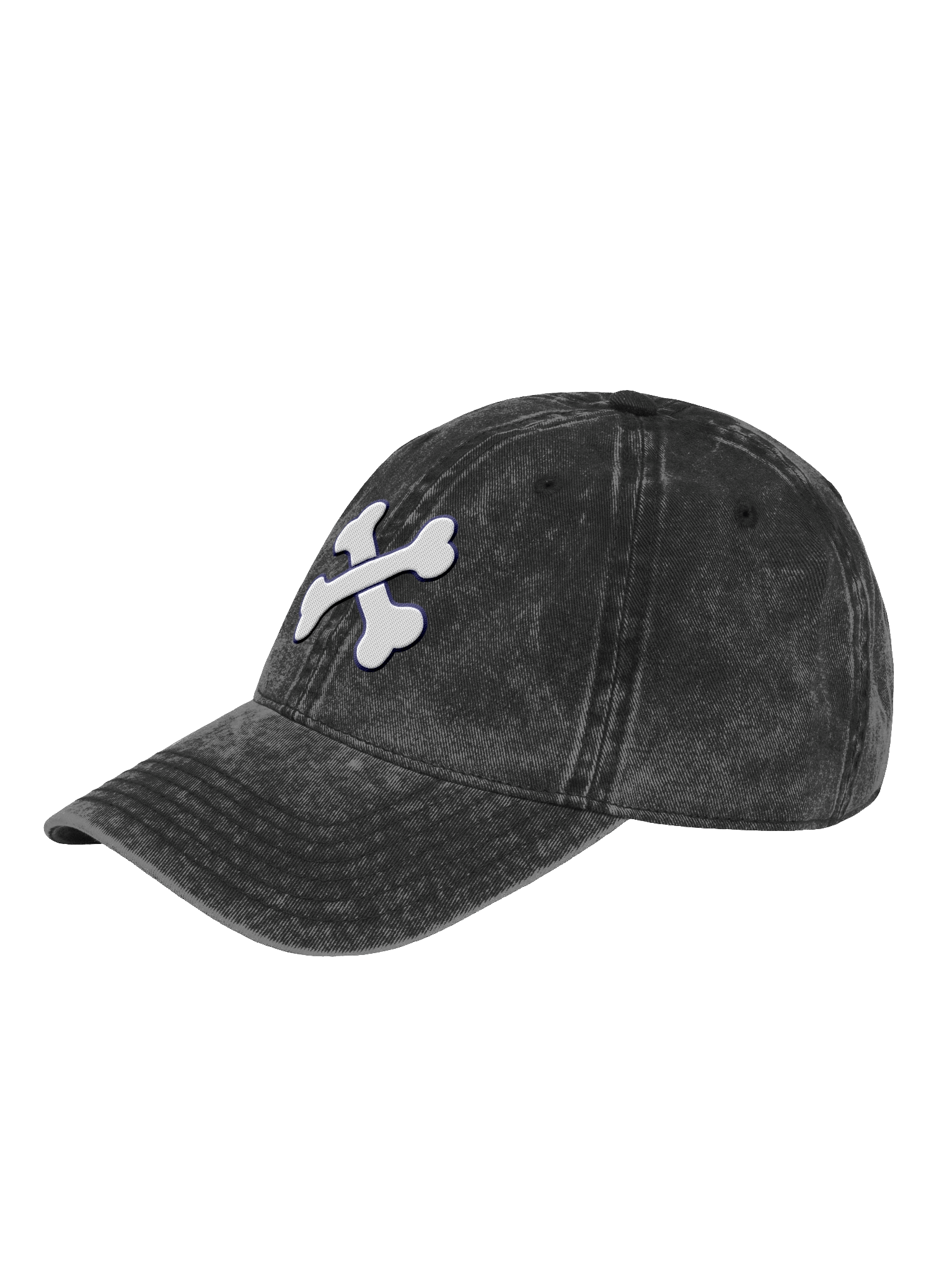 Crossbones Retro Dad Hat product image (3)