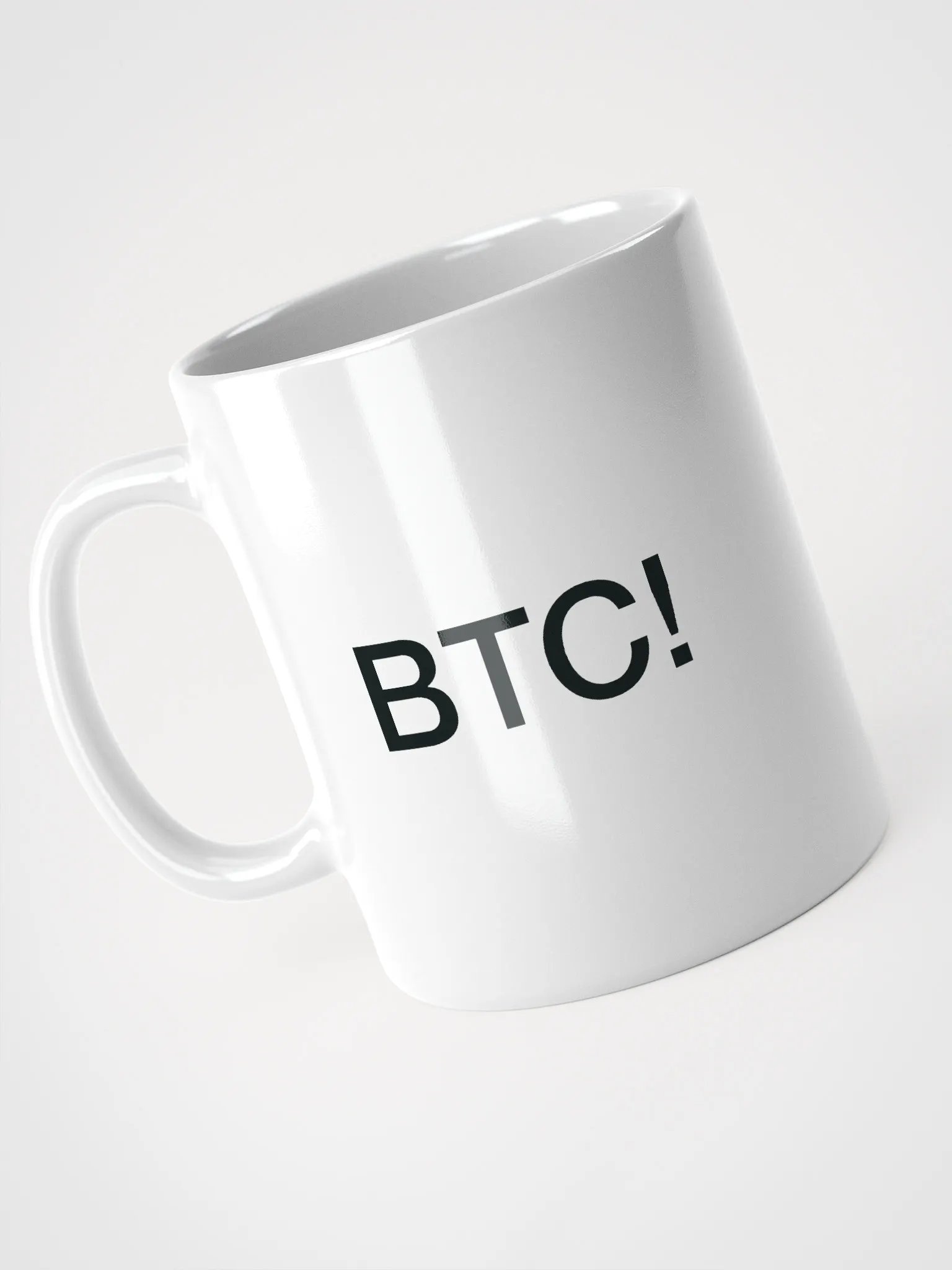 BTC! Coffee Mug (white) product image (3)