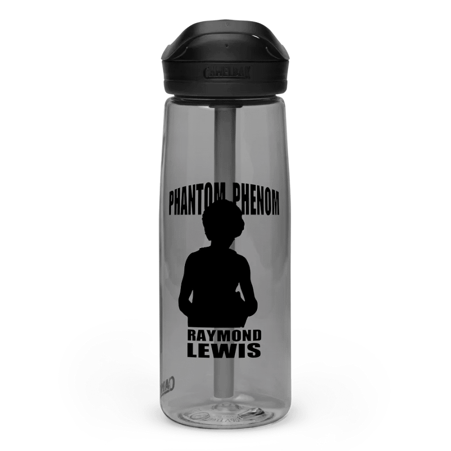 Raymond Lewis Phantom Phenom Silhouette Sports Water Bottle product image (1)