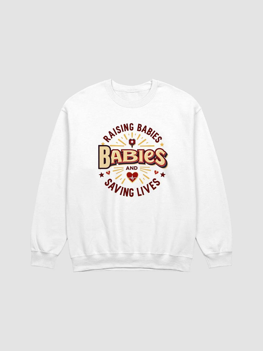 Life-Saving Parenting Crewneck Sweatshirt product image (6)