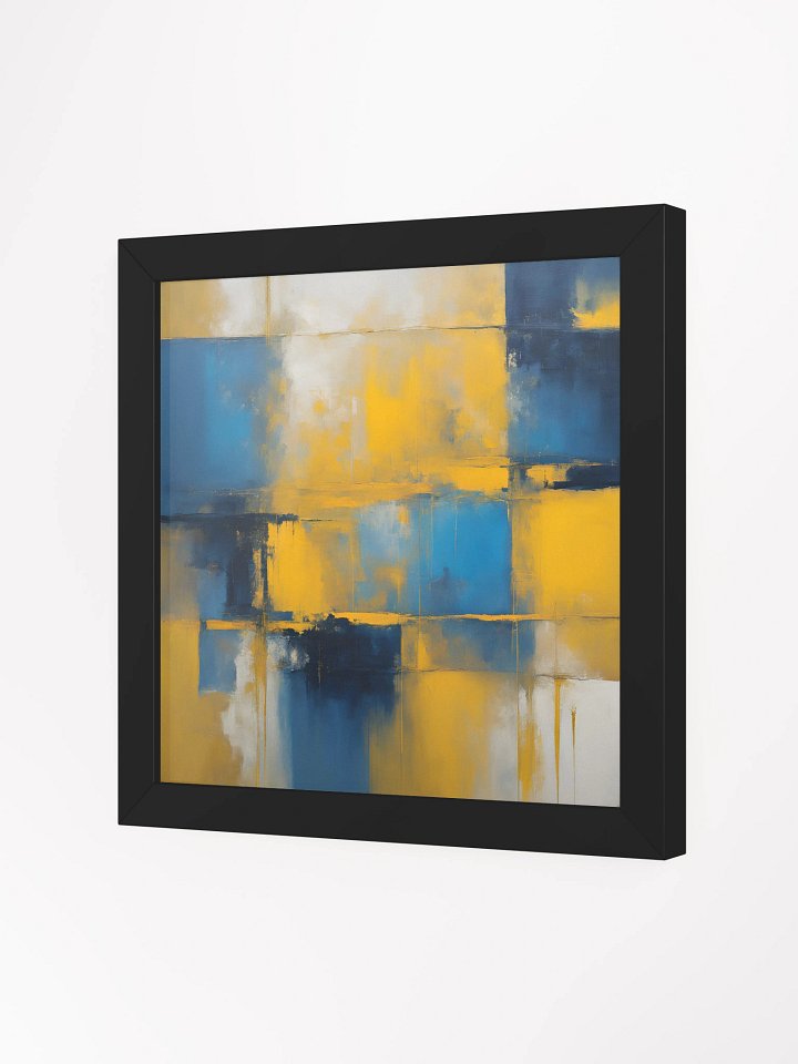 Azure and Gold Framed Premium Poster product image (8)