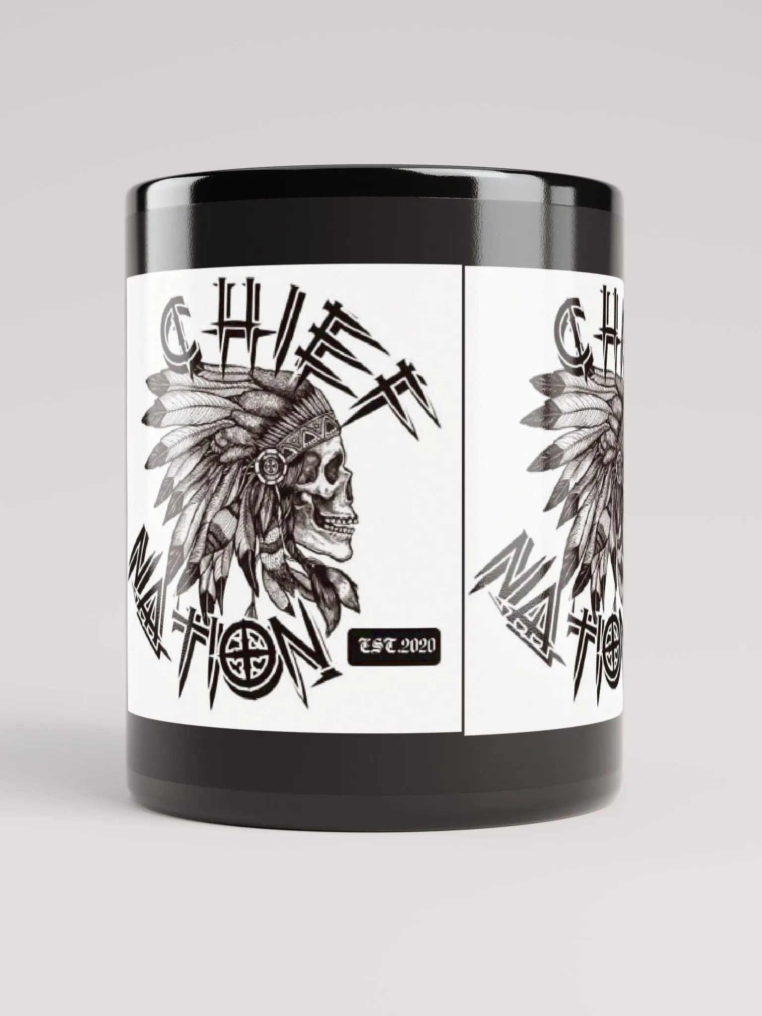 ChiefNation Symmetry Skull Mug product image (9)