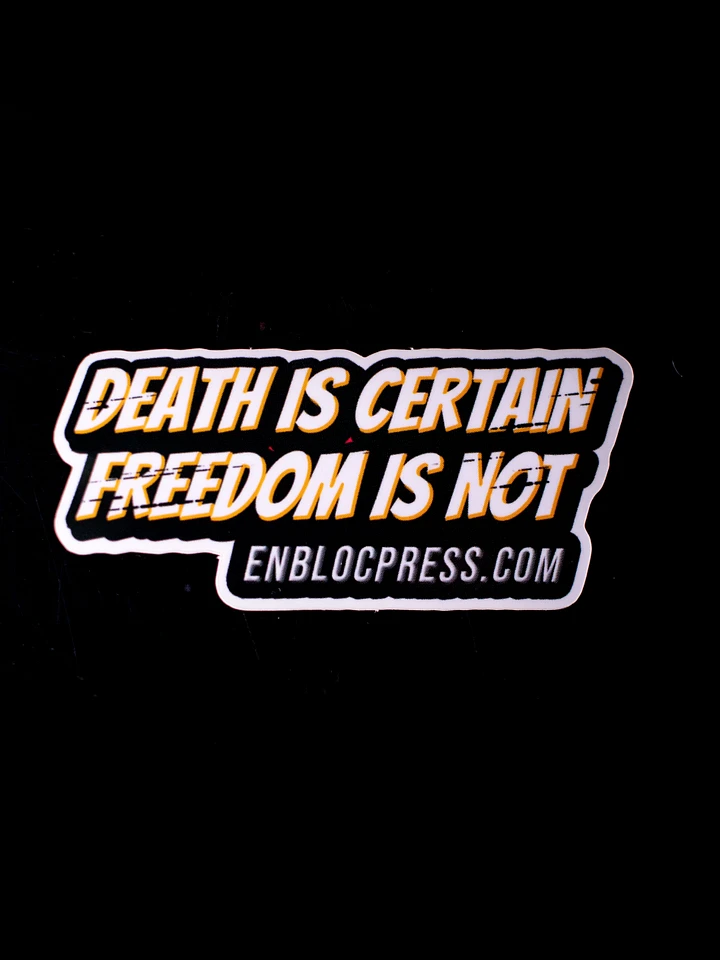 Death is Certain Sticker product image (1)