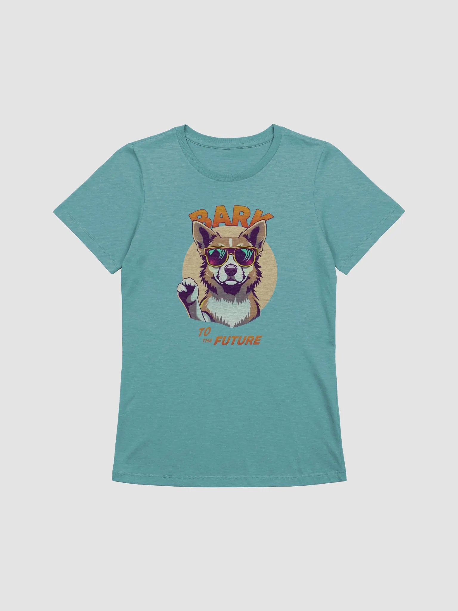 Bark to the Future Dog Sunglasses T-Shirt Bella+Canvas (Women's) product image (11)