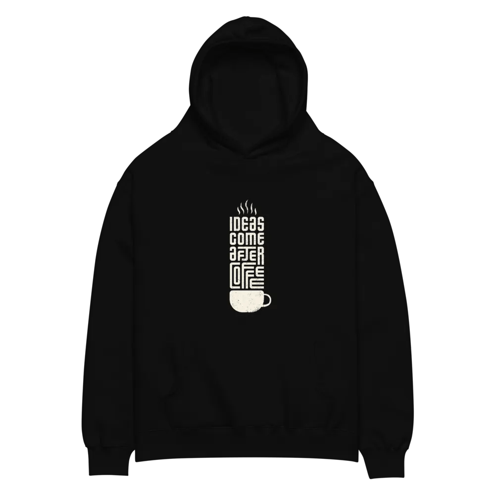Ideas After CoffeeUnisex Hoodie product image (2)