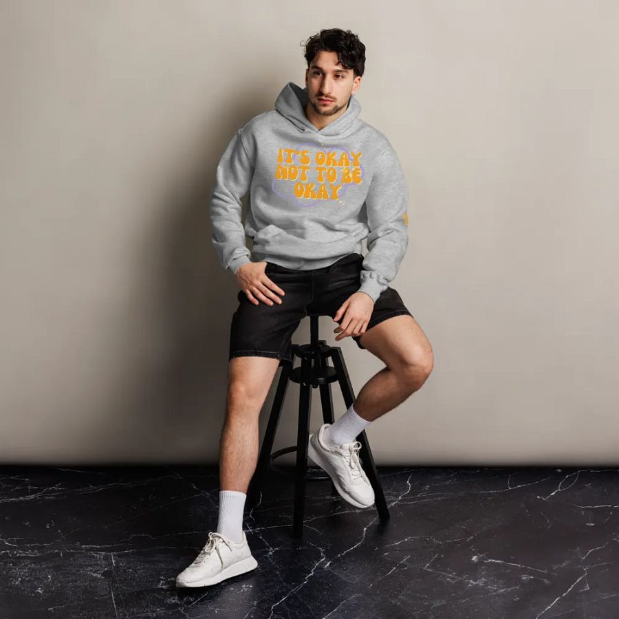 AS Colour Unisex Premium Oversized Hoodie - It's okay... product image (5)