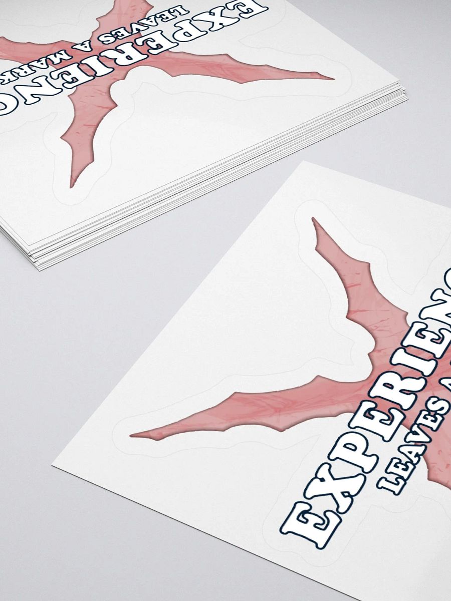 Experience Leaves a Mark (Sticker) product image (10)