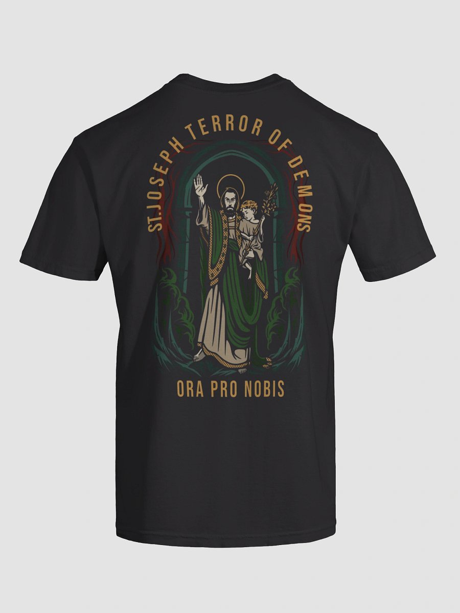 St.Joseph Terror of Demons Heavy Tee product image (9)