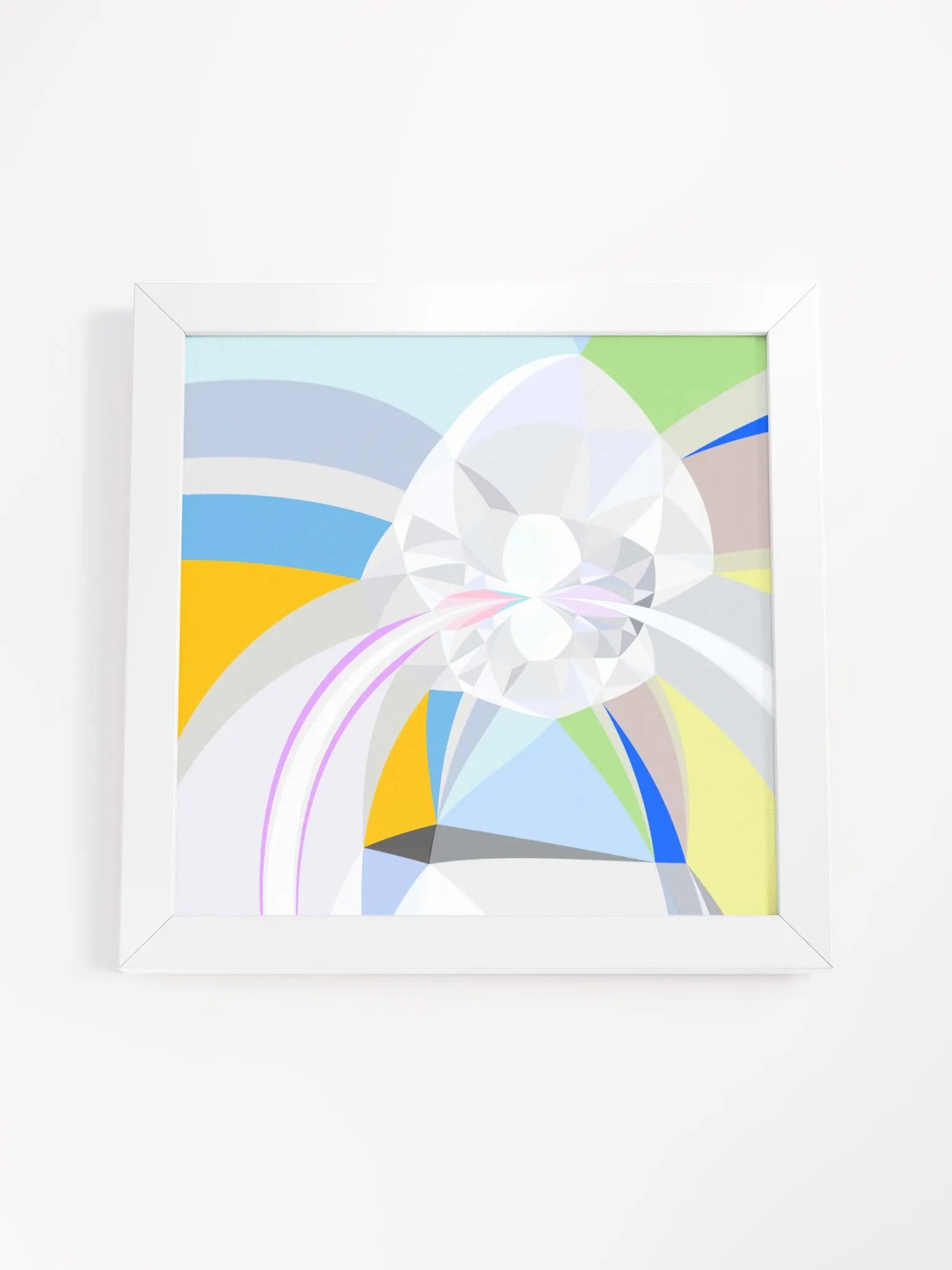 DIAMOND/CRYSTALS by Pixelliitist [Framed Print] product image (4)