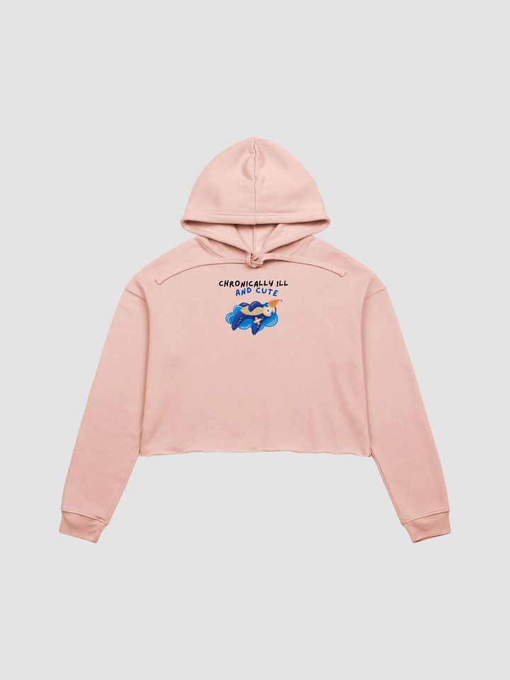 Chronically ill & Cute Cropped Hoodie product image (6)