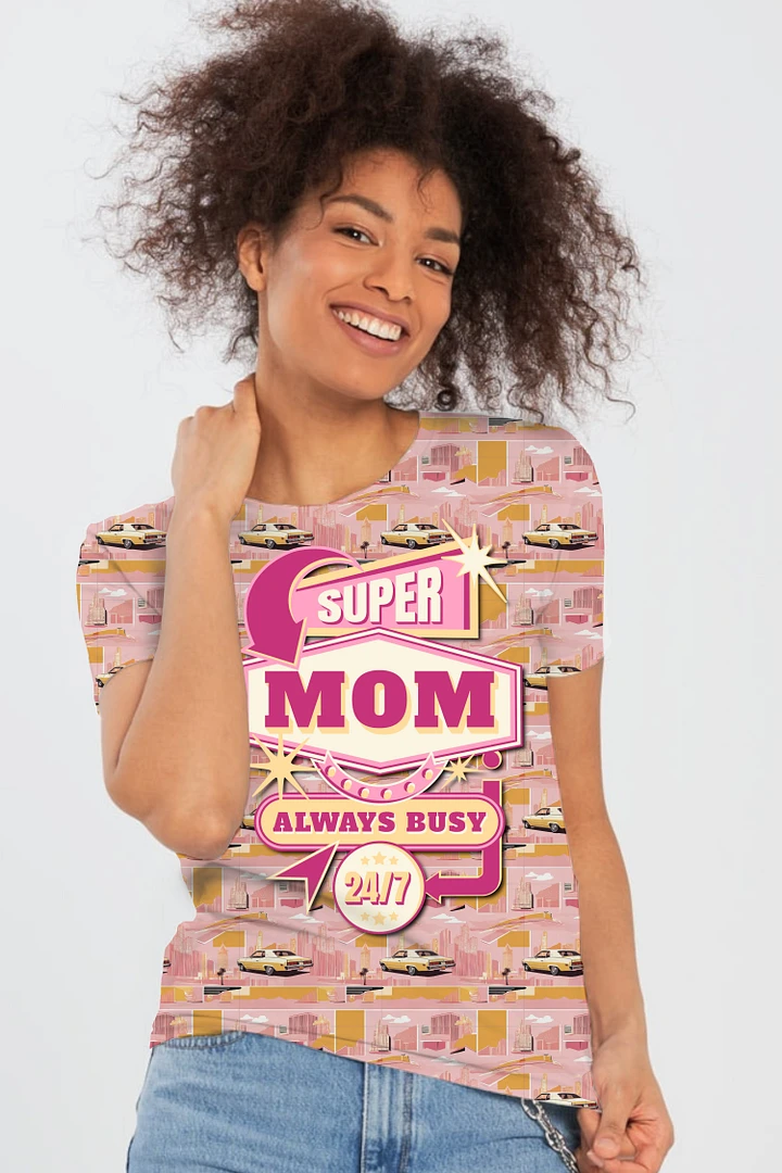 Super Mom All Over Print T-shirt product image (1)