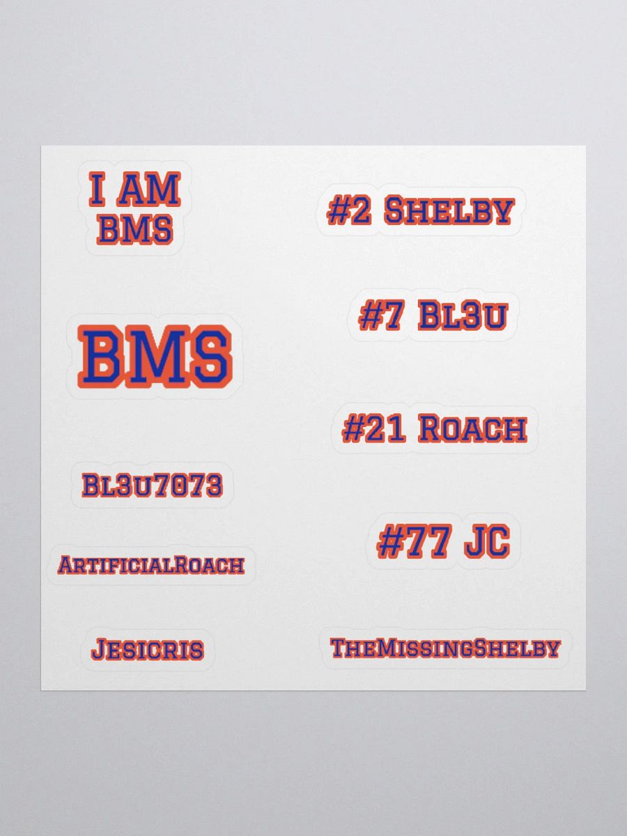 BMS Stickers product image (2)
