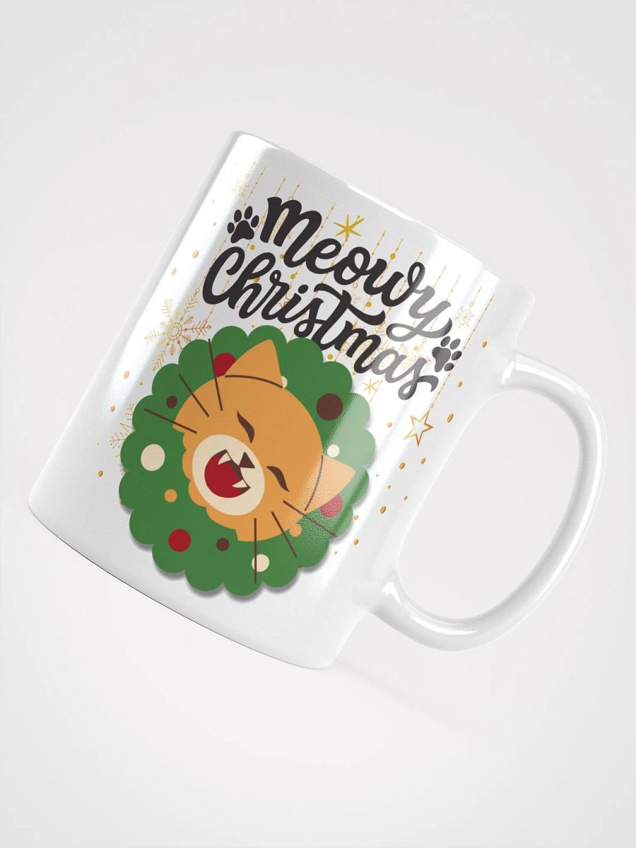 Meowy Christmas Cat Mug product image (5)
