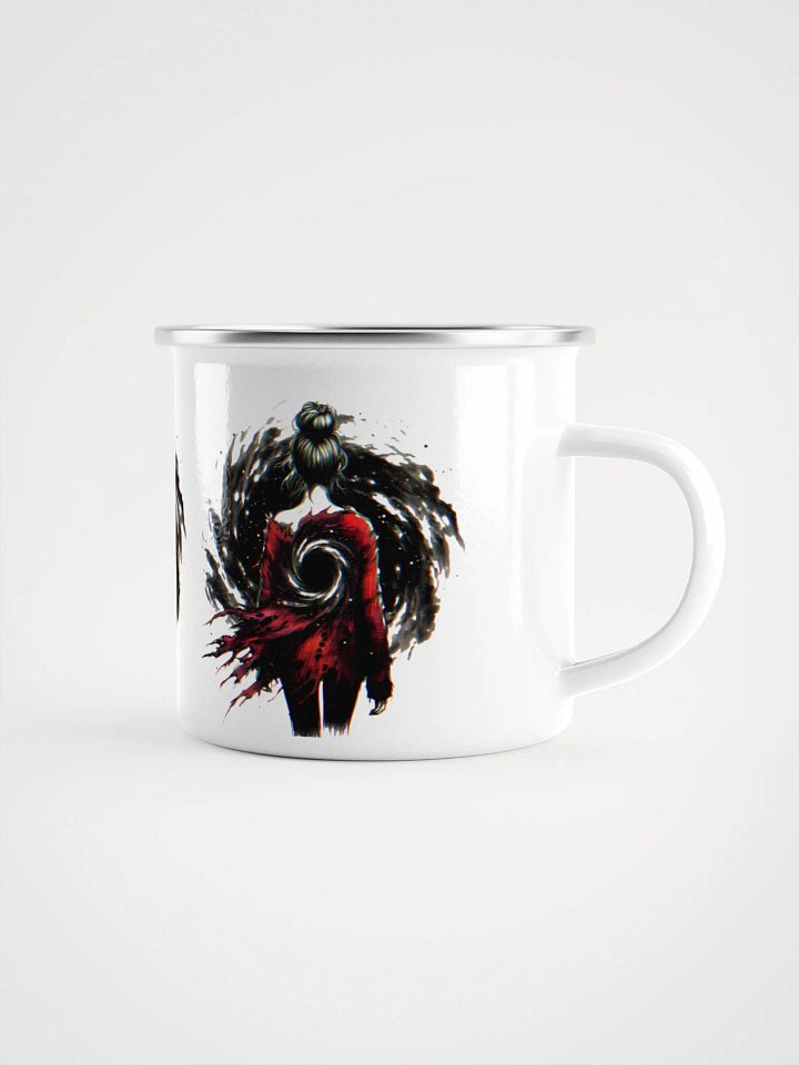 Entering the Void Enamel Camping Mug product image (2)