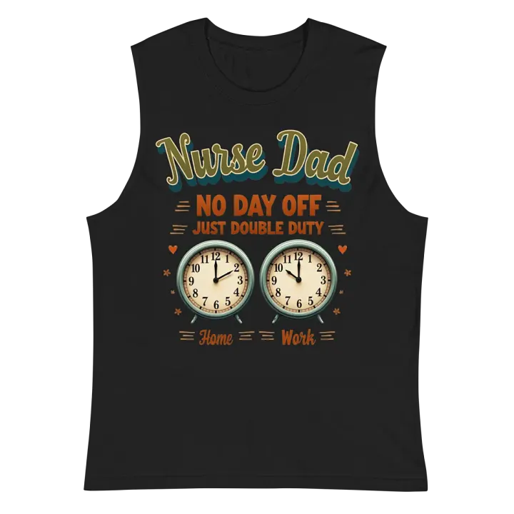 Double Duty Nurse Dad Muscle Tank product image (3)