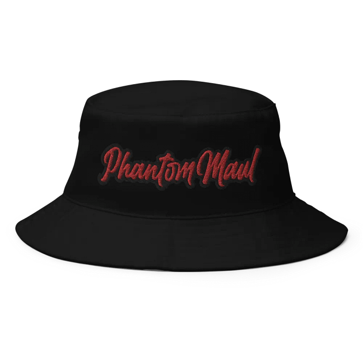 'PhantomMaul' Bucket Hat Red Lettering product image (1)