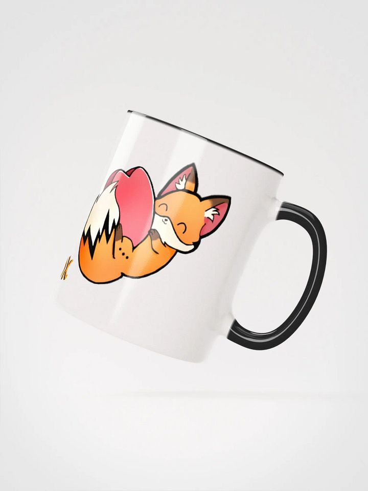 Heart Ceramic Mug with Color Inside product image (2)