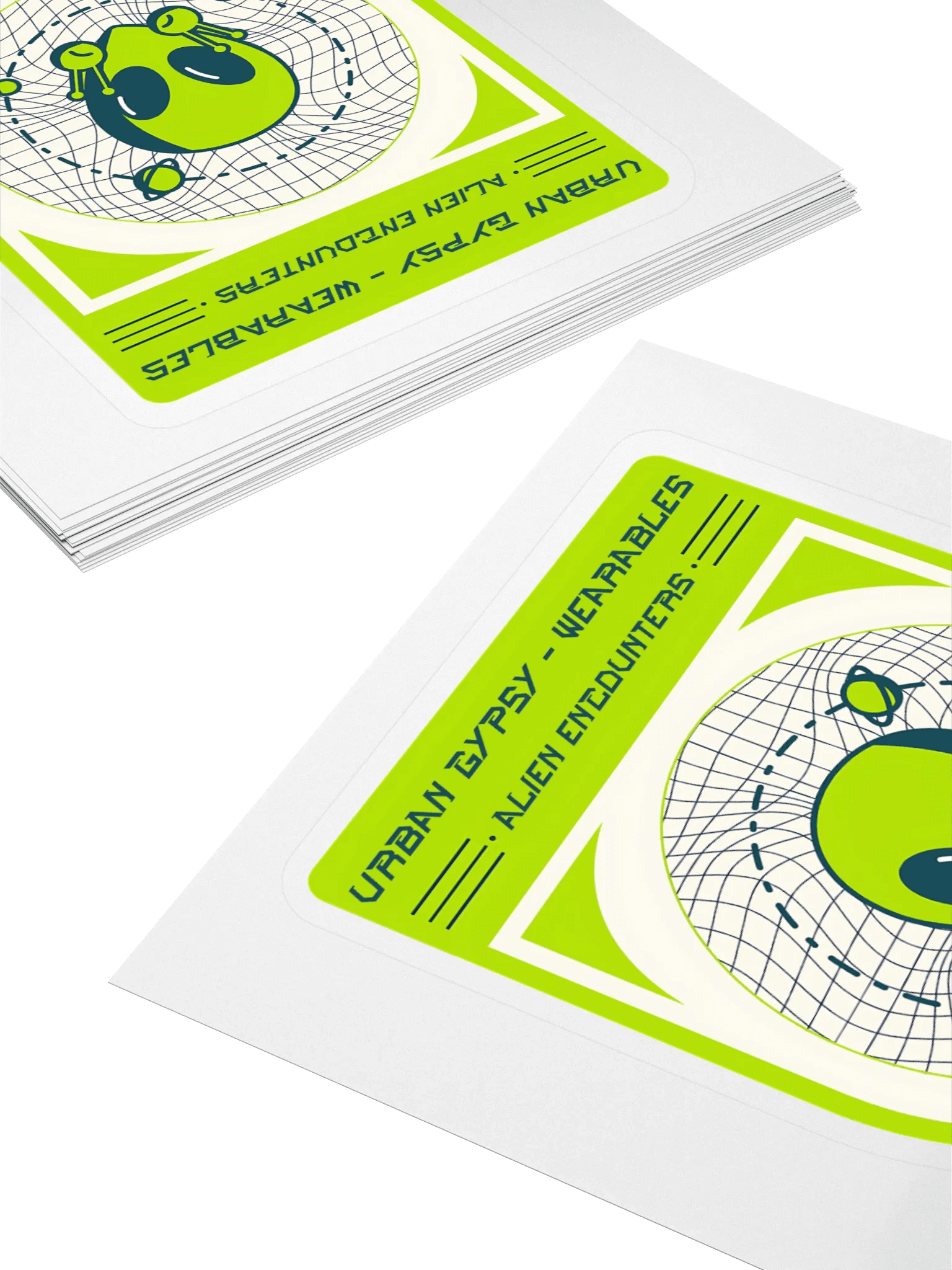 Alien Encounters Kiss Cut Stickers product image (4)