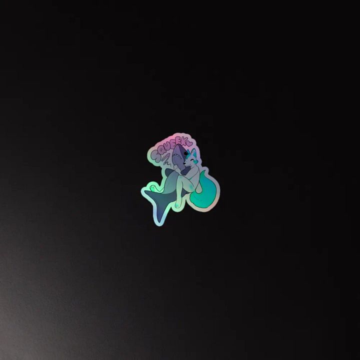 Fisk & Shark Holographic Sticker product image (4)