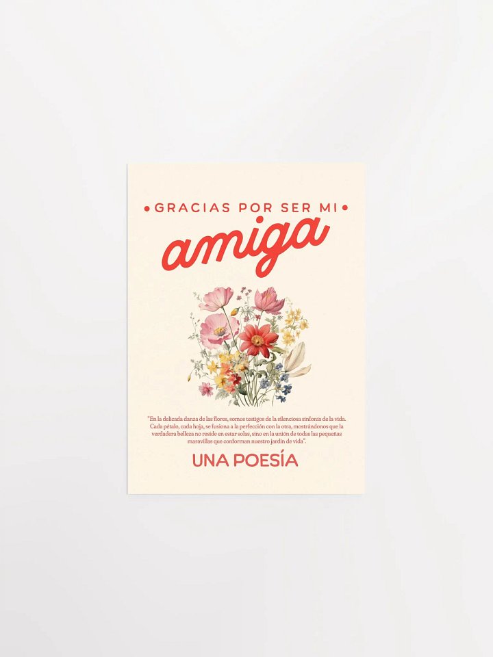 Gracias Por Ser Mi Amiga Poster product image (4)