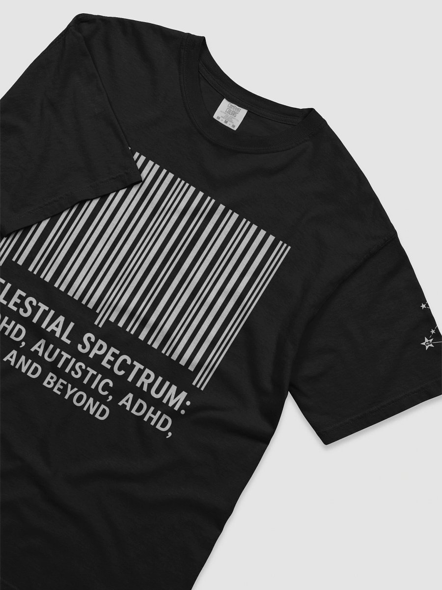 Autism Has Its Own Barcode Shirt – Celestial Era Drop | Neurodivergent Pride Tee product image (5)