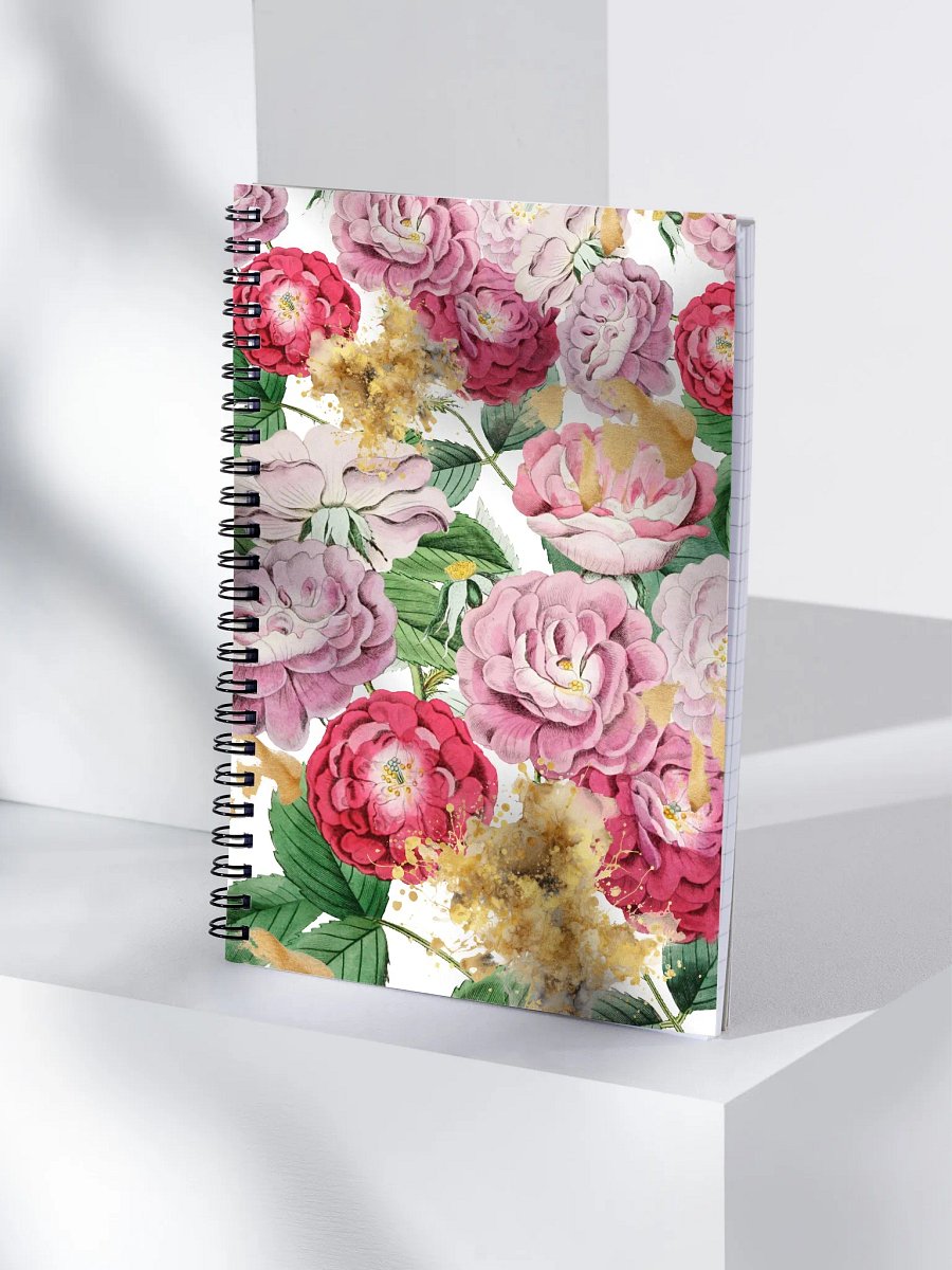 Rose Garden Dreams Spiral Notebook product image (4)