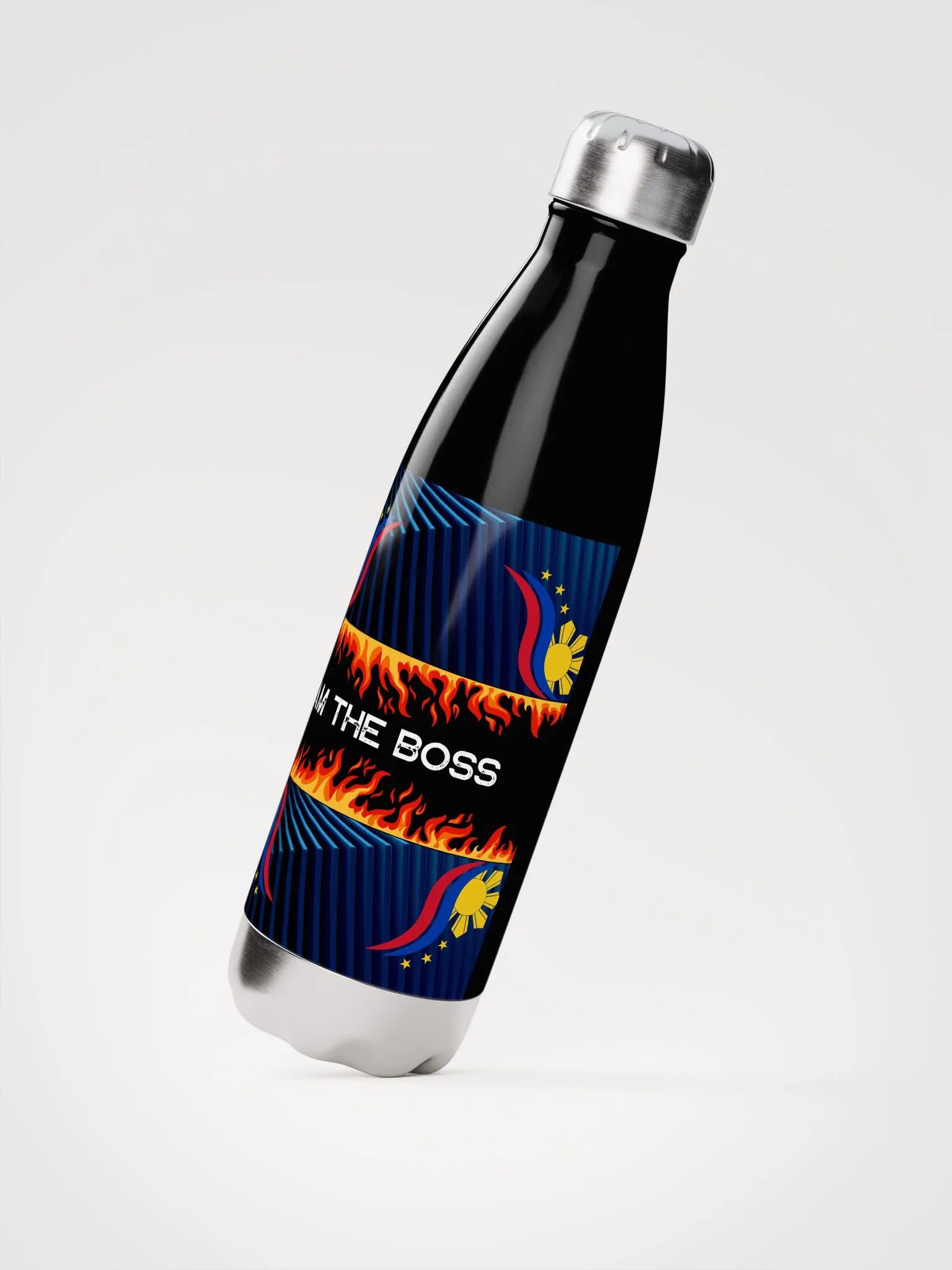 Celestial Flames Stainless Steel Water Bottle product image (2)