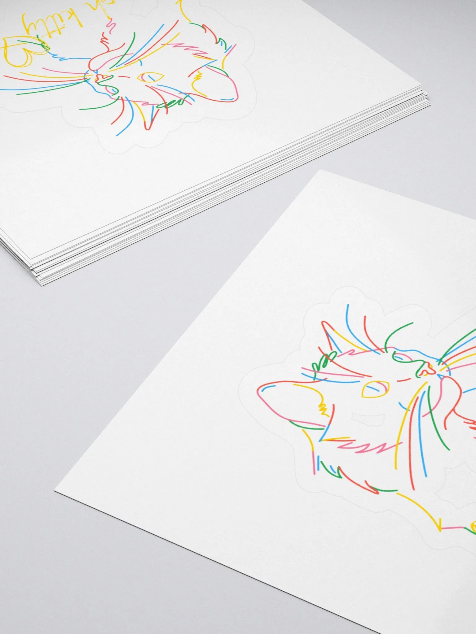 Ooooh Kitty Sticker product image (4)