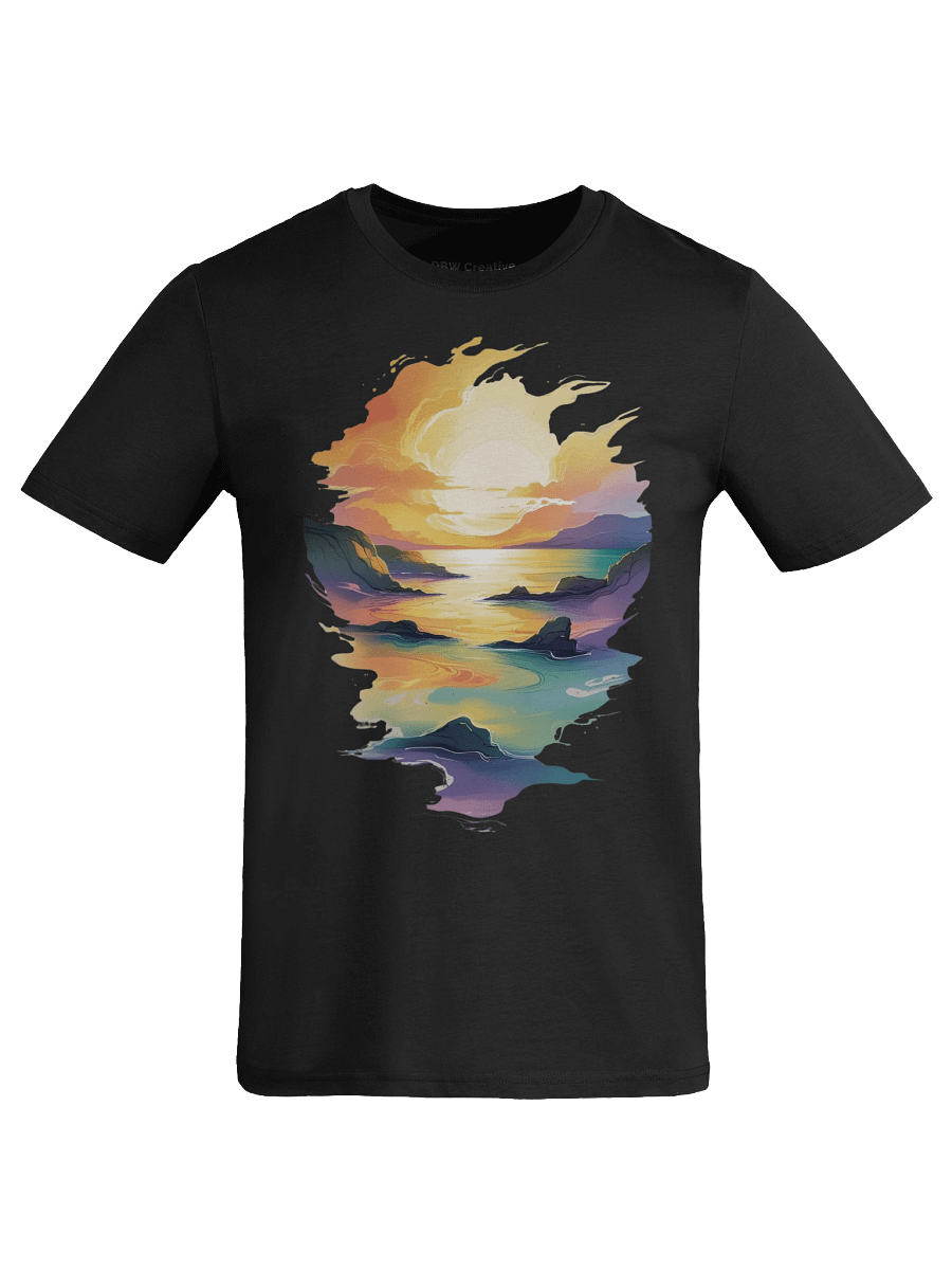 Cornish Sunset Vibes Organic Cotton T-Shirt product image (4)