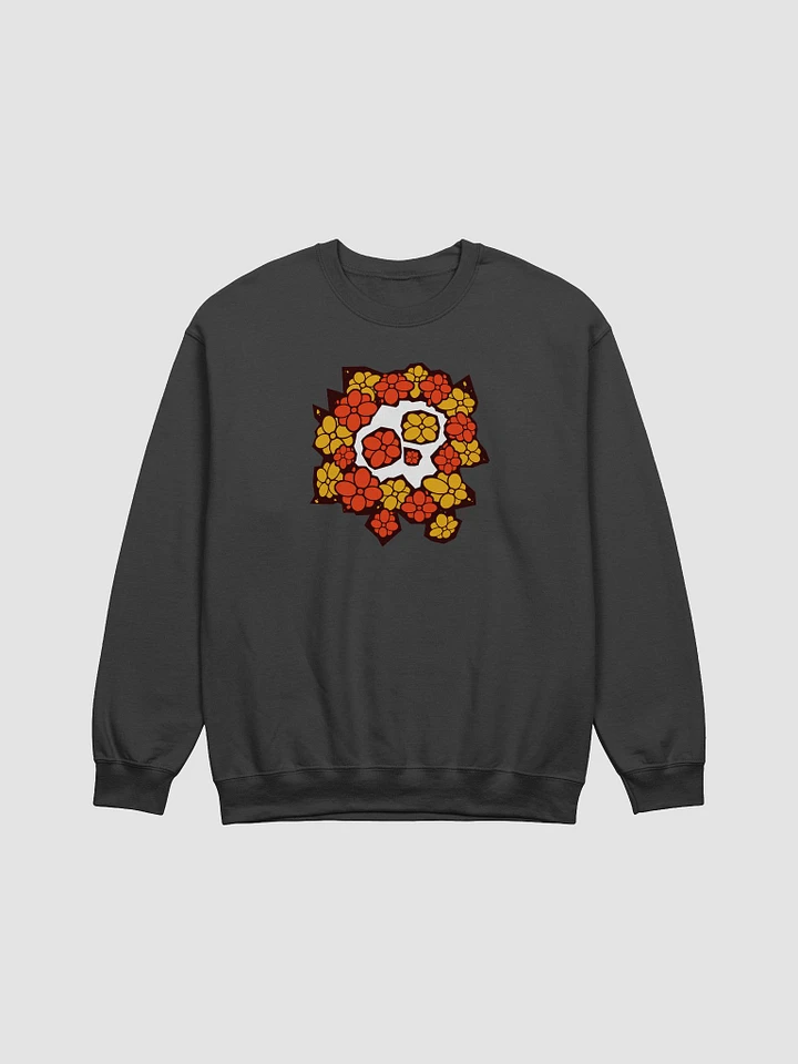 Orange & Red Sugar Skull Sweater product image (7)