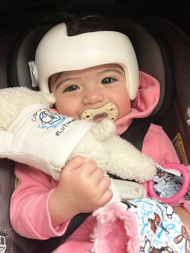 Lili loves Lu the Lamb 🩵

Did you know? Laryngomalacia is the most common cause of noisy breathing in infants and happens whe...