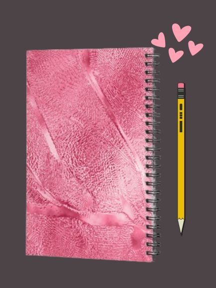 Pretty in Pink ( spiral notebook) product image (2)