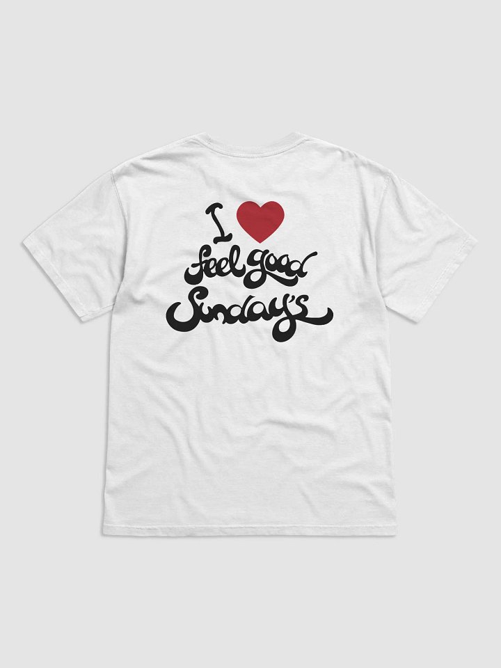 Feel Good Sundays - White 2 sided product image (2)