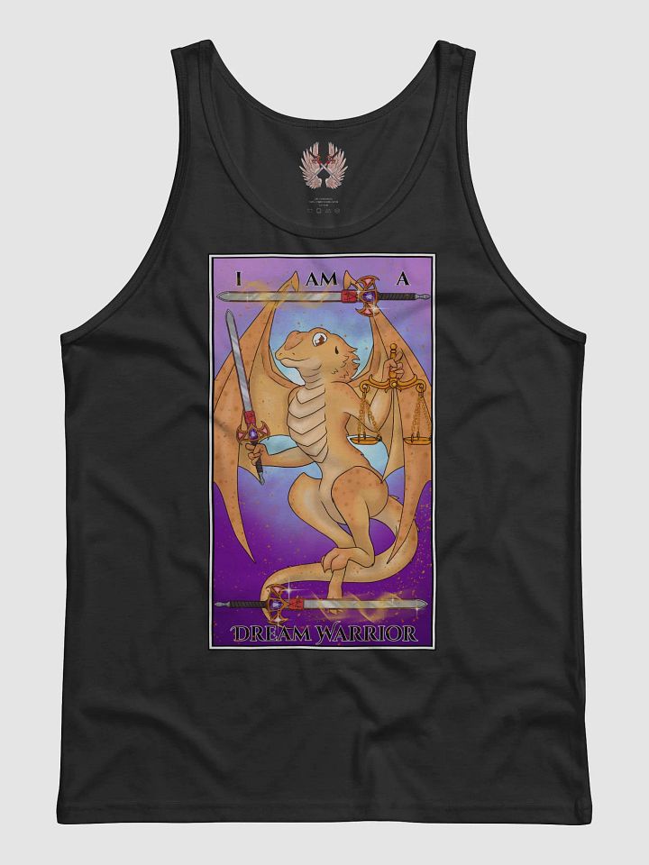 Day of the Dragon "Justice" Tarot Card Tank Top product image (4)